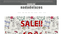 Desktop Screenshot of nadadelazos.com